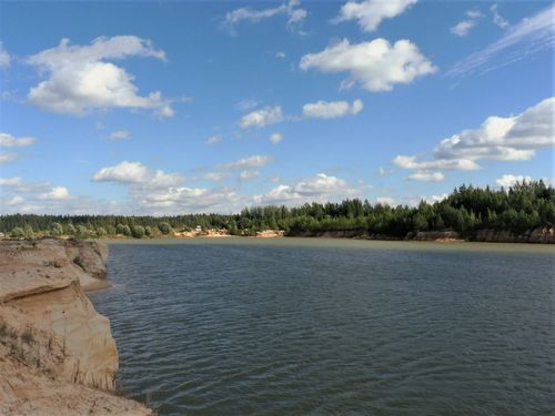 Пейзаж с облаками
