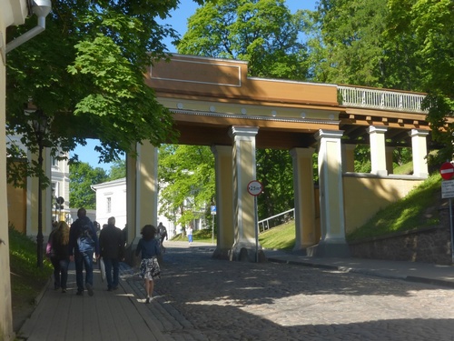 Мост в городе