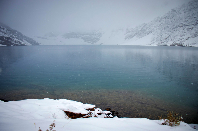 Озеро McArthur Lake осенью