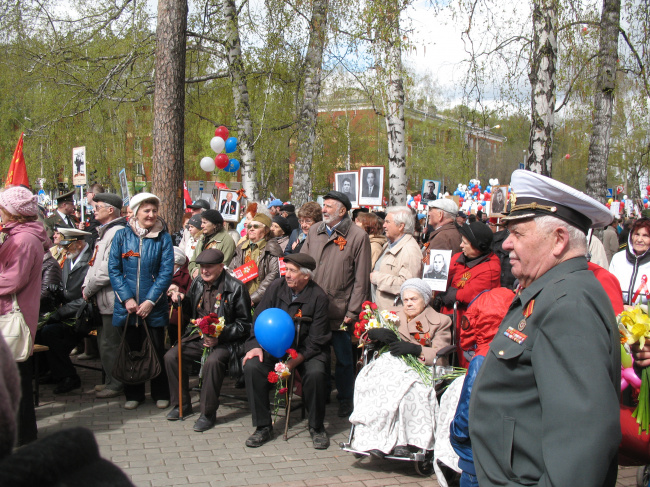 Ветераны 9 мая.