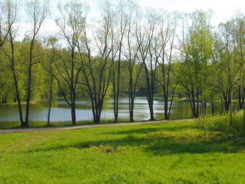 Петергоф, весна