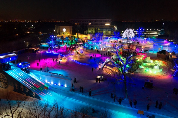 Снежный городок "Беловодье"