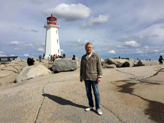 Маяк на Peggy’s Cove