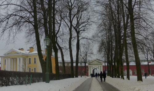 в Петропавловской крепости