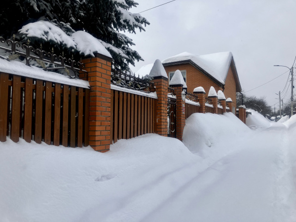 Зима в деревне