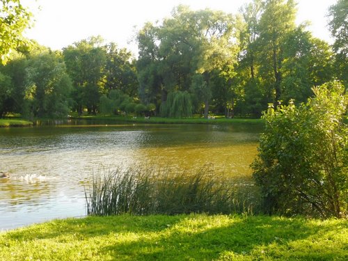 В парке Екатерингоф