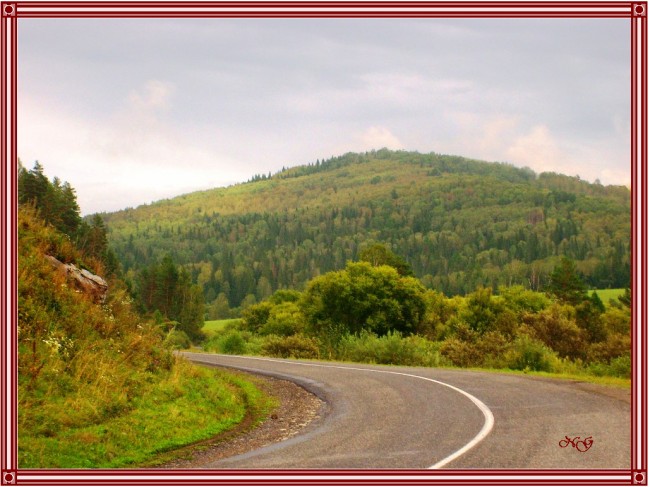 Дорога в горах