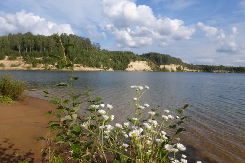 Озеро - карьер