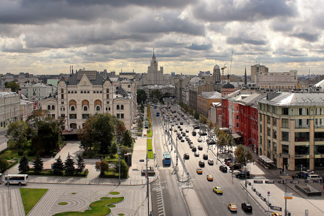 Москва,улица Новая Площадь