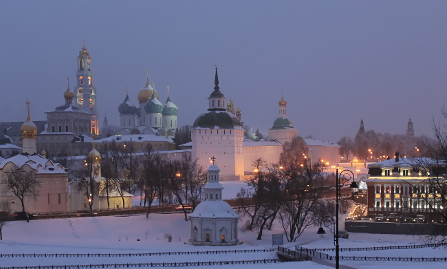 сиреневый вечер