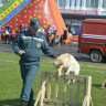 На службе