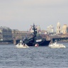 «КАК ПРОВОЖАЮТ ПАРОХОДЫ…»   работа  «День Военно-Морского Флота»  автор Марина Колядина