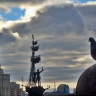 Утро в городе