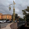 «ПОЙДУ ОПЯТЬ ПРОЙДУСЬ ПОД ФОНАРЯМИ…»      работа  «Фонарный торшер.»  автор Лилия