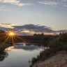 Золотые лучи заката