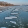 В голубой реке....
